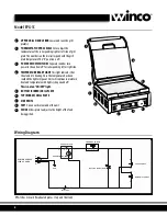 Preview for 8 page of Winco EPG-1C Operating Instructions Manual