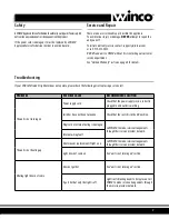 Preview for 7 page of Winco ESH Series Operating Instructions Manual