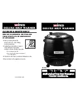 Winco ESW-66 Use & Care Manual preview