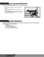 Preview for 8 page of Winco Kattex FVS-1 Manual