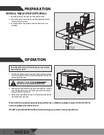 Предварительный просмотр 4 страницы Winco KATTEX TTS-188 Manual