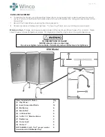 Preview for 2 page of Winco Privess Basic 3130 Customer Instructions