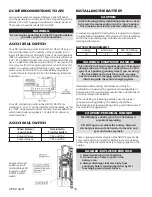 Preview for 14 page of Winco PSS21F4/1 Installation And Operator'S Manual