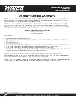 Preview for 28 page of Winco PSS8B2F Installation & Operator'S Manual