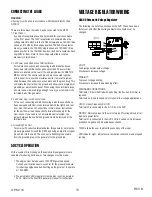 Preview for 15 page of Winco RP25/D Installation And Operator'S Manual