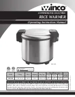 Winco RW-S451 Operating Instructions Manual preview