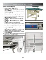 Preview for 16 page of Winco S300 Stretchair Owners Operating & Maintenance Manual