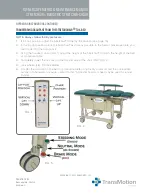 Предварительный просмотр 18 страницы Winco S550 Bariatric Stretchair Owner'S Operating And Maintenance Manual