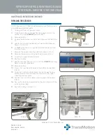 Предварительный просмотр 22 страницы Winco S550 Bariatric Stretchair Owner'S Operating And Maintenance Manual