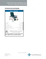 Предварительный просмотр 26 страницы Winco S550 Bariatric Stretchair Owner'S Operating And Maintenance Manual