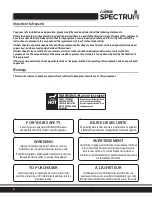 Preview for 4 page of Winco SPECTRUM EBS-400 Installation And Operating Instruction Manual