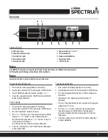 Предварительный просмотр 5 страницы Winco Spectrum EICS-18 Installation And Operating Instruction Manual