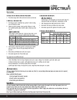 Preview for 6 page of Winco SPECTRUM EMP-10 Installation And Operating Instruction Manual