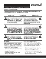 Preview for 2 page of Winco SPECTRUM ESVI-1 Installation And Operating Instruction Manual