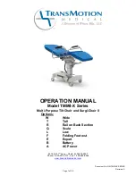 Предварительный просмотр 1 страницы Winco TransMotion Medical TMM4-X Series Operation Manual