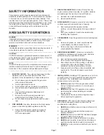 Preview for 3 page of Winco W15PTOS/E Operator'S Instruction Manual