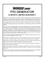 Предварительный просмотр 14 страницы Winco W15PTOS/E Operator'S Instruction Manual