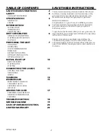 Preview for 2 page of Winco W6010DE/I Installation & Operator'S Manual