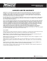 Preview for 16 page of Winco W70PTO Installation & Operator'S Manual