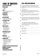 Preview for 2 page of Winco WL12000HE Installation And Operator'S Manual