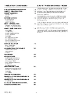 Preview for 2 page of Winco WL22000VE Installation & Operator'S Manual