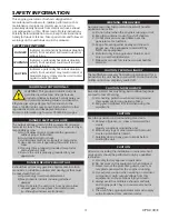 Preview for 3 page of Winco WL22000VE Installation & Operator'S Manual