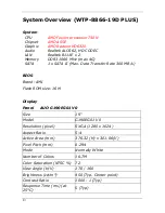 Preview for 13 page of Wincomm WTP-8866-15 User Manual