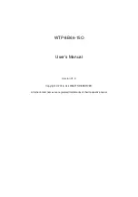 Wincomm WTP-8B66-15O User Manual preview