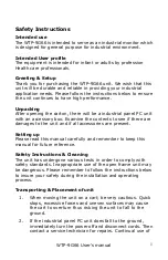 Preview for 5 page of Wincomm WTP-9G66 User Manual