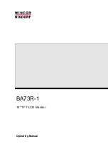 Preview for 1 page of Wincor Nixdorf BA73R-1 Operating Manual