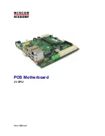 Wincor Nixdorf J1-CPU User Manual preview