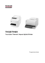 Wincor Nixdorf TH320 Programmer'S Manual preview