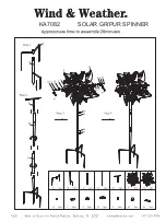 Wind & Weather KA7082 Assembly Instructions preview