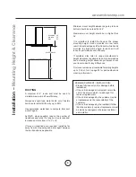 Preview for 8 page of Wind Crest PCG36S Installation Manual