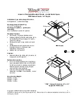 Preview for 1 page of Wind Crest PER Series Install Quick Specs