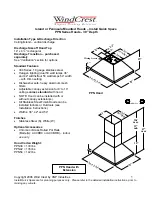 Wind Crest PPN Series Install Quick Specs preview