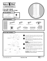 Предварительный просмотр 1 страницы Wind Mill Slatwall RTA 4-WAY WINGS Assembly Instructions