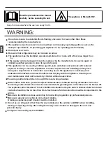 Preview for 2 page of Wind TC4 de 2700 Operation Manual