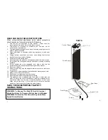 Предварительный просмотр 2 страницы Windchaser Windcolumn WCFR1 Operating Instructions