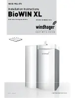 Windhager BioWIN XL BWE 350 NA Installation Instructions Manual preview