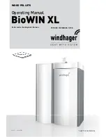 Windhager BioWIN XL Operating Manual предпросмотр