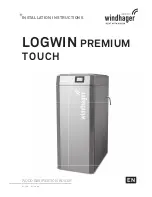 Windhager LOGWIN PREMIUM TOUCH Installation Instructions Manual предпросмотр