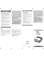 Предварительный просмотр 2 страницы Windmere togo TSK-277W Use And Care Book