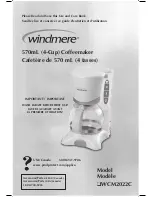 Windmere WCM2022C Use And Care Book Manual предпросмотр