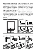 Preview for 3 page of Window Master WMU 120 Installation Instructions