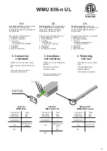 Предварительный просмотр 7 страницы Window Master WMU 836-n UL Manual