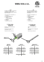 Предварительный просмотр 12 страницы Window Master WMU 836-n UL Manual