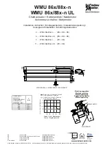 Window Master WMU 86x/88x-n Installation Instruction предпросмотр