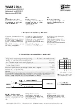 WindowMaster WMU 936-n Installation Instructions Manual preview