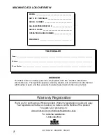 Preview for 2 page of Windsor 10052870 Operator Instructions Manual